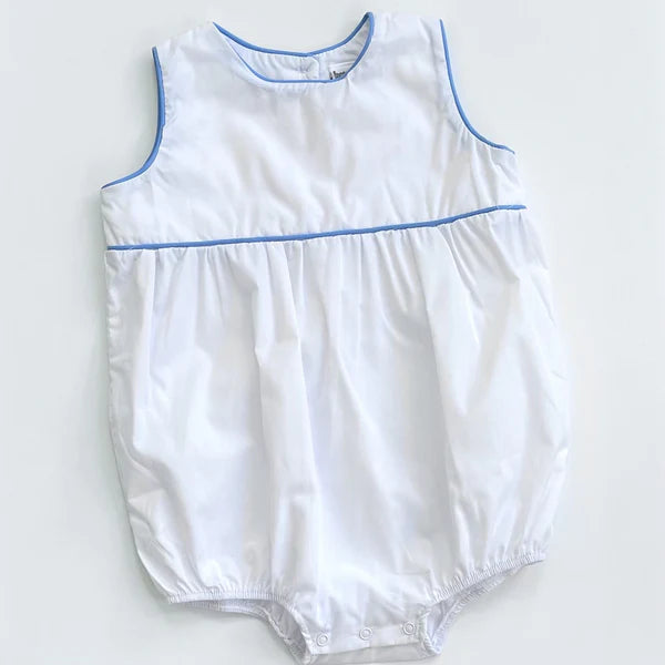 White Bubble with Piped Trim BBB