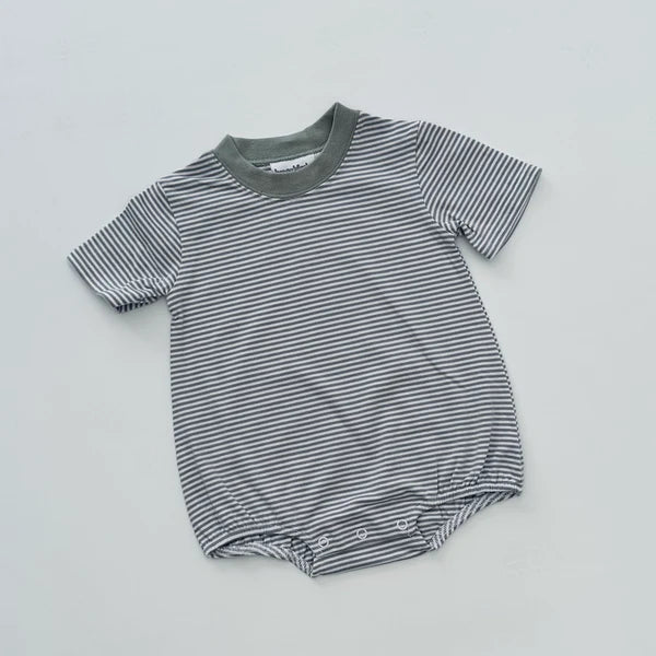 Knit Stripe Short Sleeve T-Shirt Bubble - BOLD Colors BBB