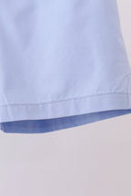 Blue plaid peter pan collar shorts set A&E. *** PRE-ORDER*** SOME SIZES ARE IN STOCK.