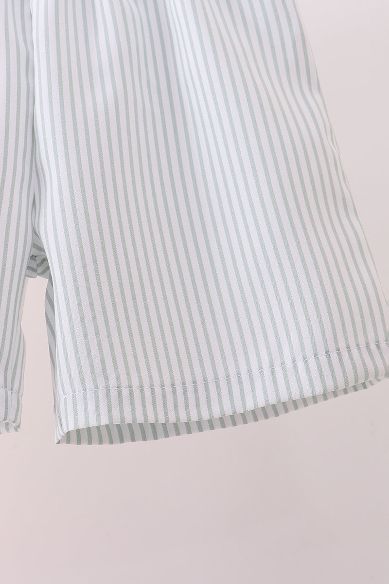 Pink I love my mom embroidery shorts set A&E ***PRE-ORDER*** Waiting on a restock that is on the way