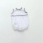 White Bubble with Piped Trim BBB