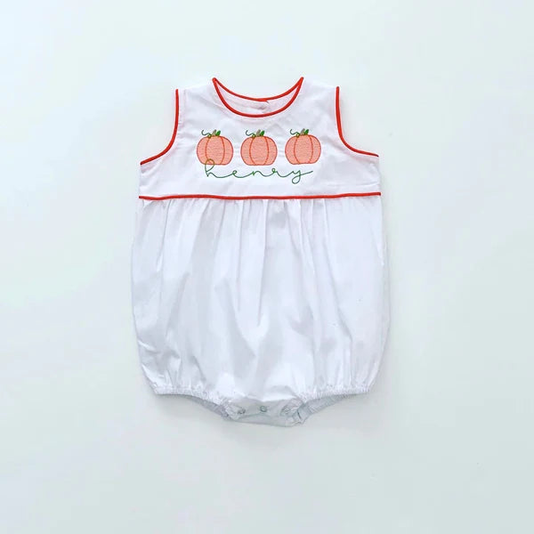 White Bubble with Piped Trim BBB