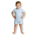 Short Sleeved Peter Pan Romper BB*