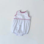 White Bubble with Piped Trim BBB