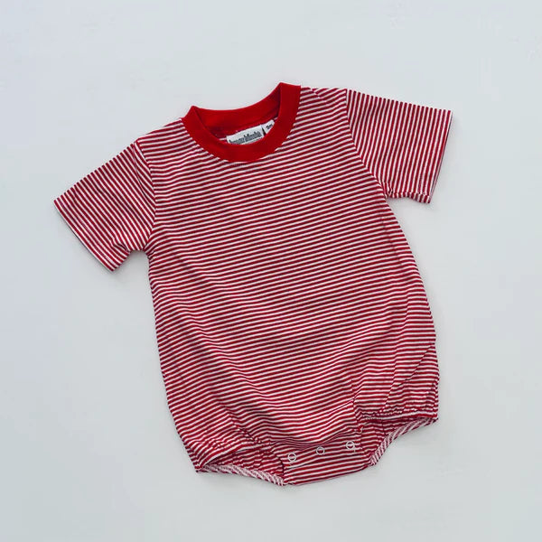 Knit Stripe Short Sleeve T-Shirt Bubble - BOLD Colors BBB