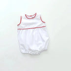 White Bubble with Piped Trim BBB