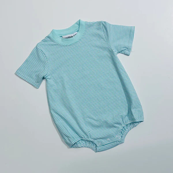 Knit Stripe Short Sleeve T-Shirt Bubble - PASTEL Colors BBB
