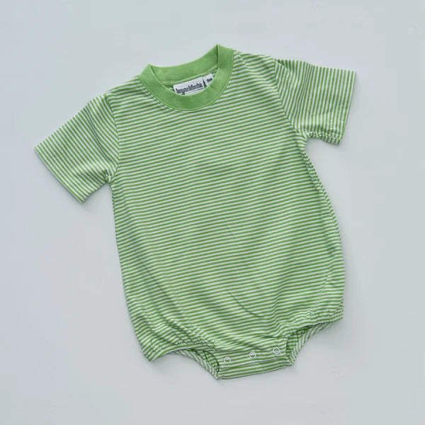Knit Stripe Short Sleeve T-Shirt Bubble - PASTEL Colors BBB